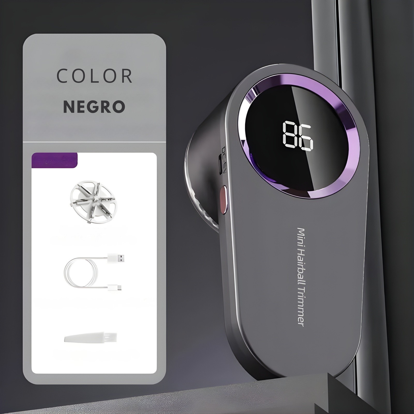 Eliminador de Pelusas Eléctrico