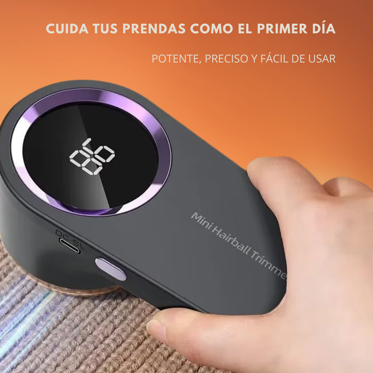 Eliminador de Pelusas Eléctrico